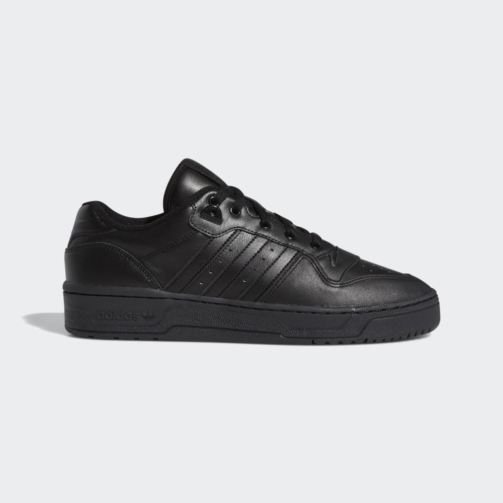 Adidas Women's Rivalry Low Originals Shoes Black/White Ireland EF8730